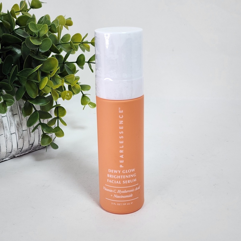 Pearlessence Dewy Glow Brightening Facial Serum Vitamin C Hyaluronic Niacinamide